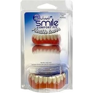 Brand New Instant Smile Comfort Fit Flexible Lower Teeth Cosmetic Veneer Kit